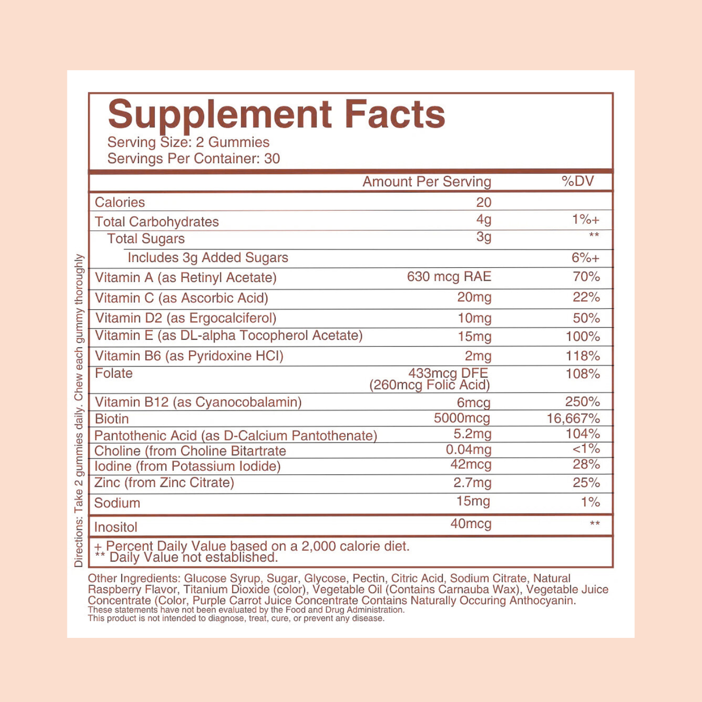 Evolen Hair Growth Gummies